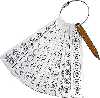 ELIZABETH CRAFT DESIGNS ELIZABETH CRAFT DIE PLNNR REIN, Decorative Planner Page Reinforcements