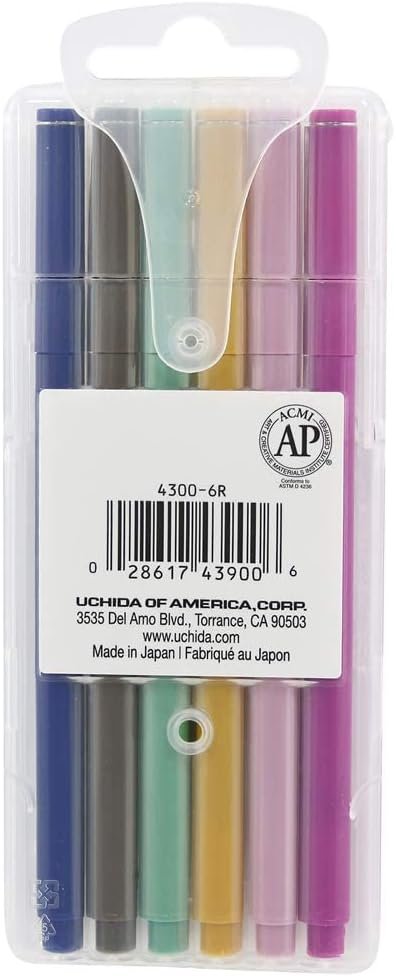 Le Pen Retro Set 6/Pkg-43006R