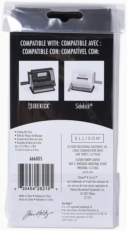 Sizzix Sizzx Sidekick Accessory Cutting Pads Extended 1 Pair by Tim Holtz | 666005 | Chapter 3 2022, Multicolor