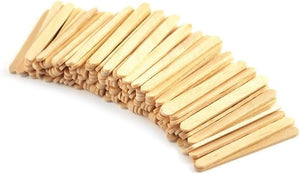 Krafty Kids CW496 Craftwood Mini Craft Sticks, 2 .13in by 0.25in, Natural, 150-Piece