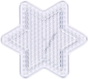 Perler Beads Basic Shapes Clear Pegboard Set, 5 pcs