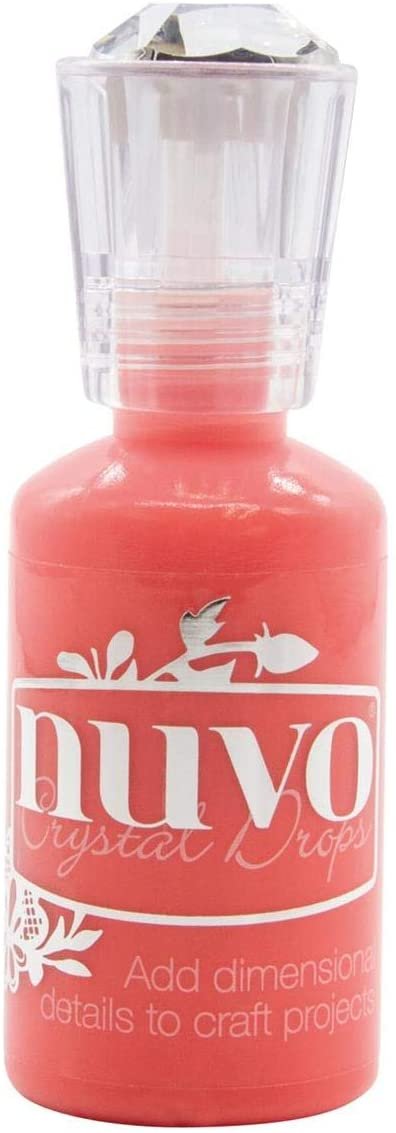 Tonic Studios Nuvo Crystal Drops 1.1oz-Blushing Red