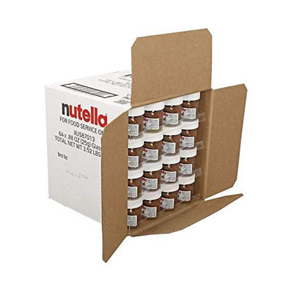 Nutella Hazelnut Spread with Cocoa Glass Jar.88 Ounce - 64 per case.