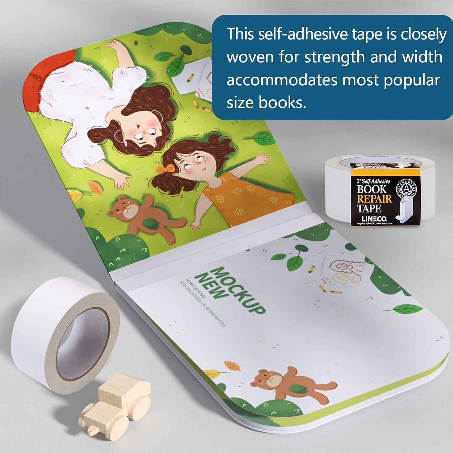 Lineco Book Repair Tape - 2 Inch Wide Self Adhesive