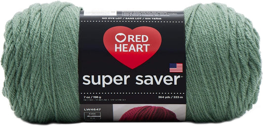 Red Heart Super Saver Yarn-Light Sage