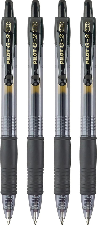 PILOT G2 Premium Refillable and Retractable Rolling Ball Gel Pens, Bold Point, 1.0mm