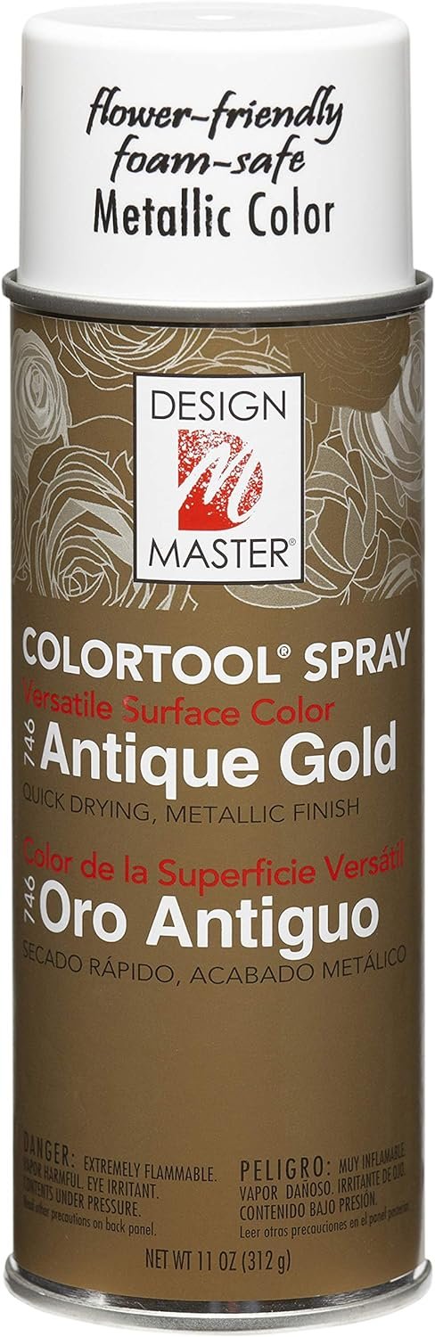 Design Master 746 Garden, Antique Gold, 11 ounces