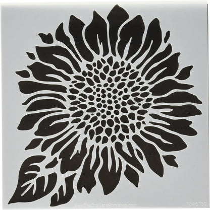 Crafters Workshop TCW6X6-575 Joyful Sunflower Template, 6 by 6"