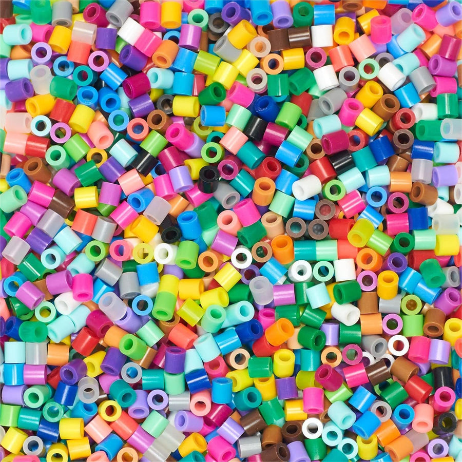 Perler Beads Bulk Assorted Multicolor Fuse Beads for Kids Crafts, 22000 pcs