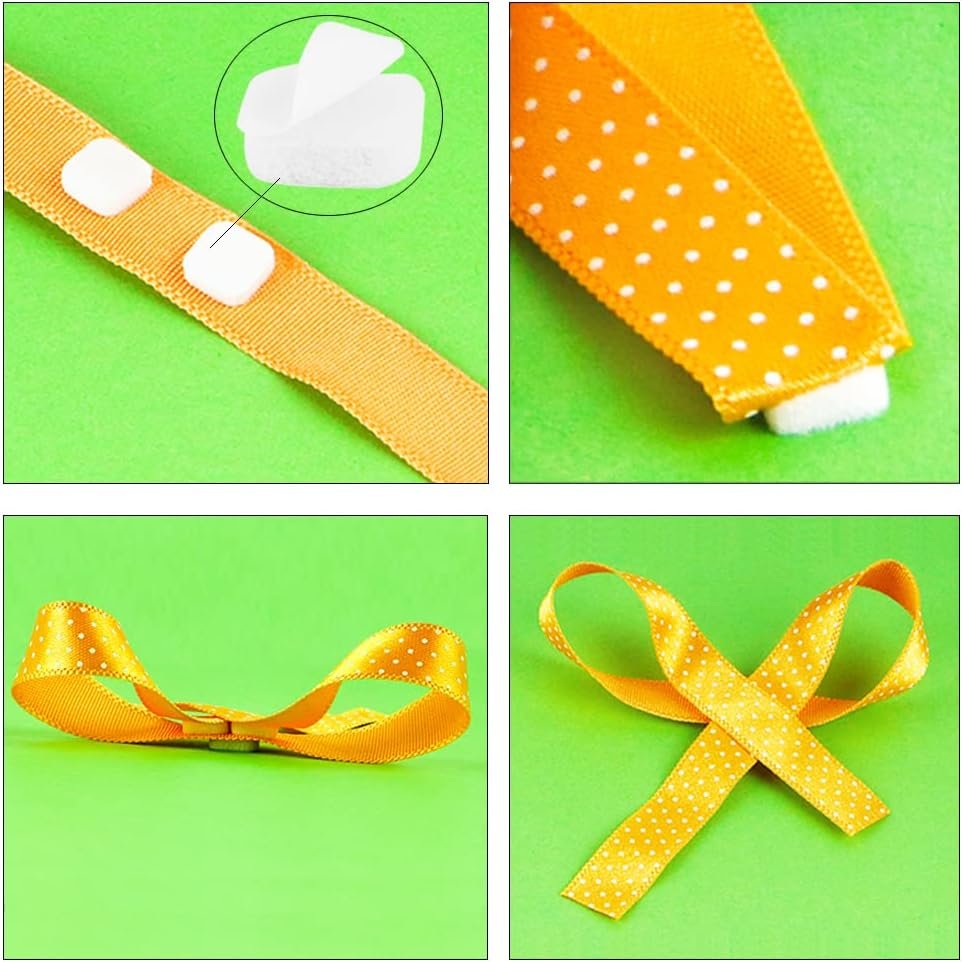 Scrapbook Adhesives by 3L, Permanent Small Pre-Cut 3D Foam Squares, White, x 1/4-Inch (Pack of 308)