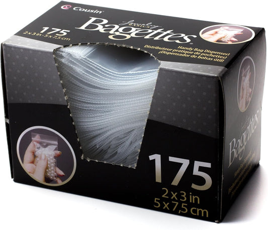 Cousin 2x3 inch Storage Bags - 175 Pieces