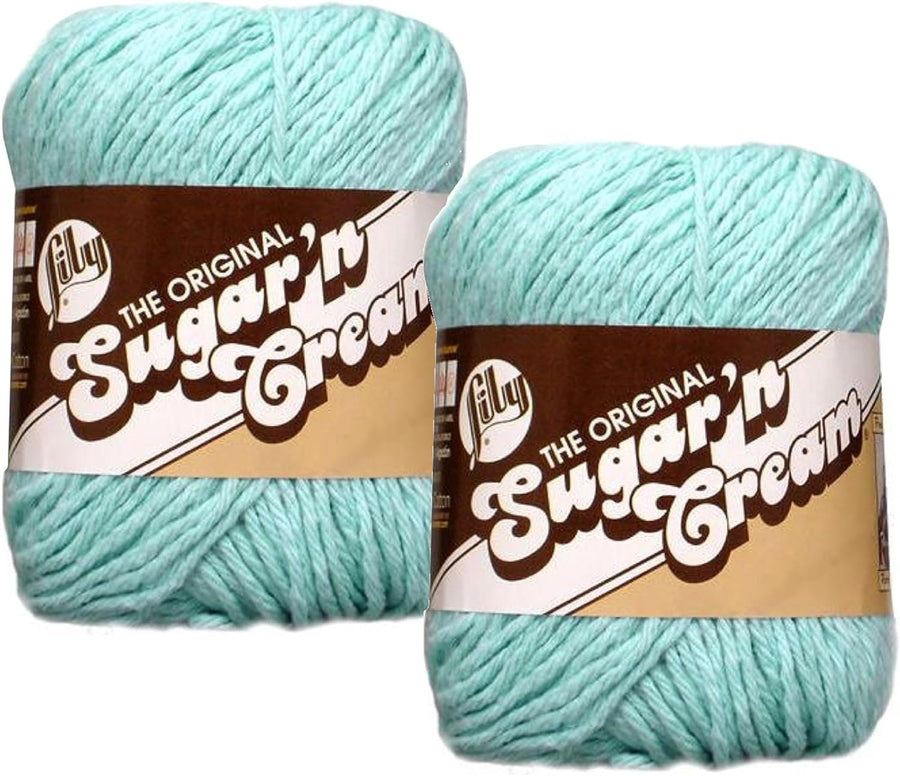 Bulk Buy: Lily Sugar 'n Cream 100% Cotton Yarn (2-Pack)