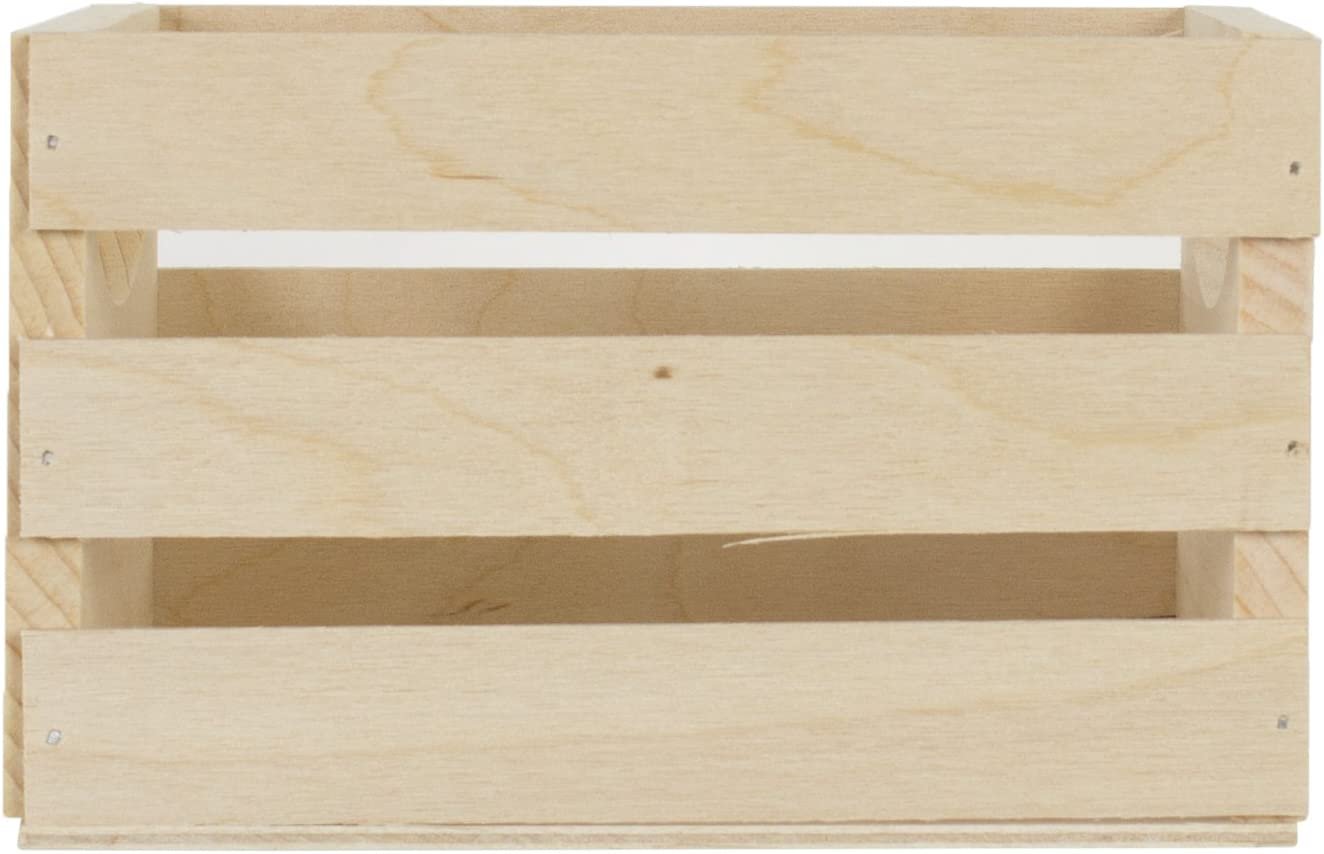 Walnut Hollow 23873 6.5 by 5.3 by 4.25-Inch Crate, Mini