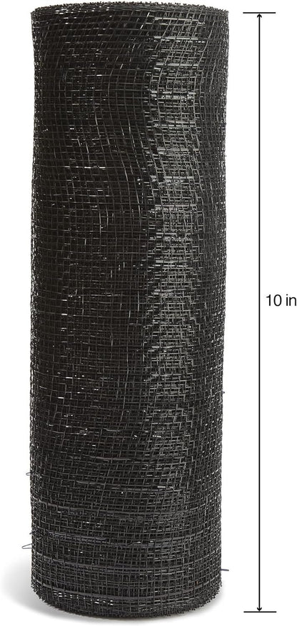 FloraCraft Decorative Mesh 10 Inch x 10 Yard Black