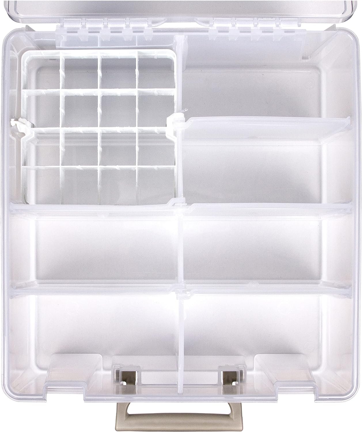 ArtBin Satchel DBLDP TRANSLUCNT, 15.25"X14"X6.25" Translucent