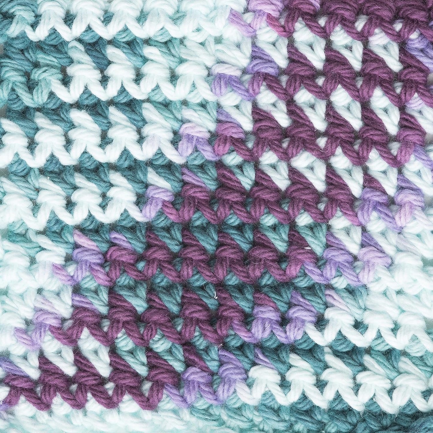 Bernat Handicrafter Cotton Yarn, Gauge 4 Medium Worsted, Crown Jewles