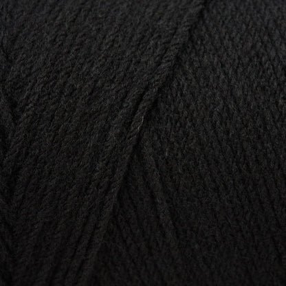 Caron One Pound Solids Yarn, 16oz, Gauge 4 Medium, 100% Acrylic - Black- For Crochet, Knitting & Crafting ( 1 Piece )