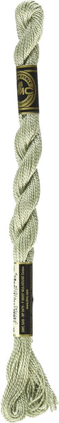 DMC 115 5-524 Pearl Cotton Thread, Very Light Fern Green, Size 5