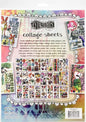 Ranger DYA70344 8.5 x 11 in. Dyan Reaveleys Dylusions Collage Sheets Set 1 - Pack of 24