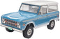 Revell 85-4320 Ford Bronco Truck Kit 1:25 Scale 122-Piece Skill Level 5 Plastic Model Building Kit , Blue