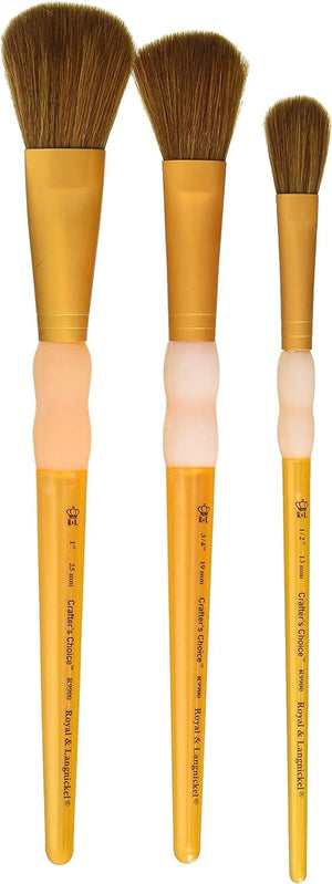 Brush Set Camel 3/Pkg-Mop