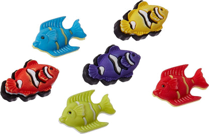 Buttons Galore Exotic Fish, 0.6, Multi-Colour