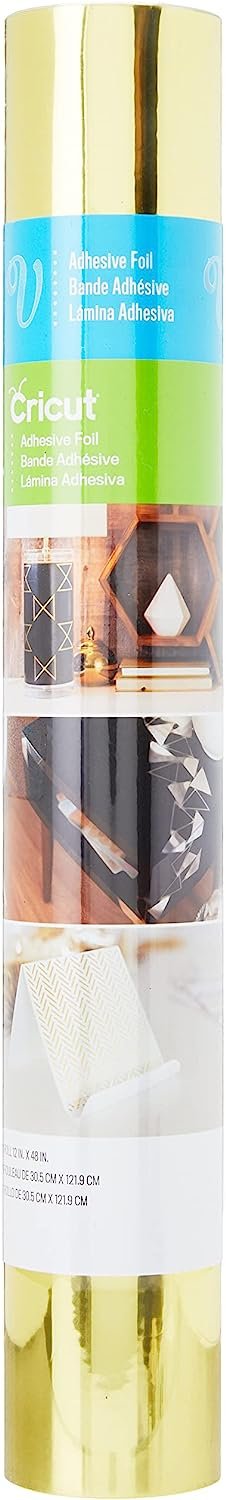 Cricut Adhesive Foil, Gold 12" x 48"