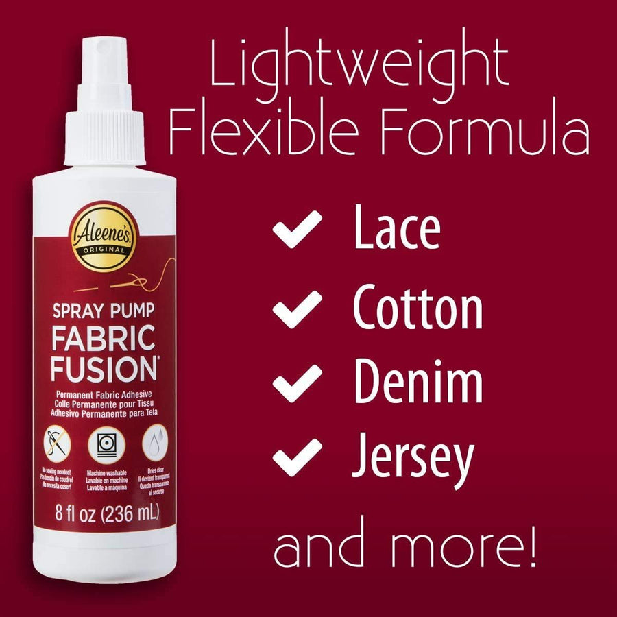 Aleene's 44074 Fusion Pump Spray Fabric Adhesive, Clear