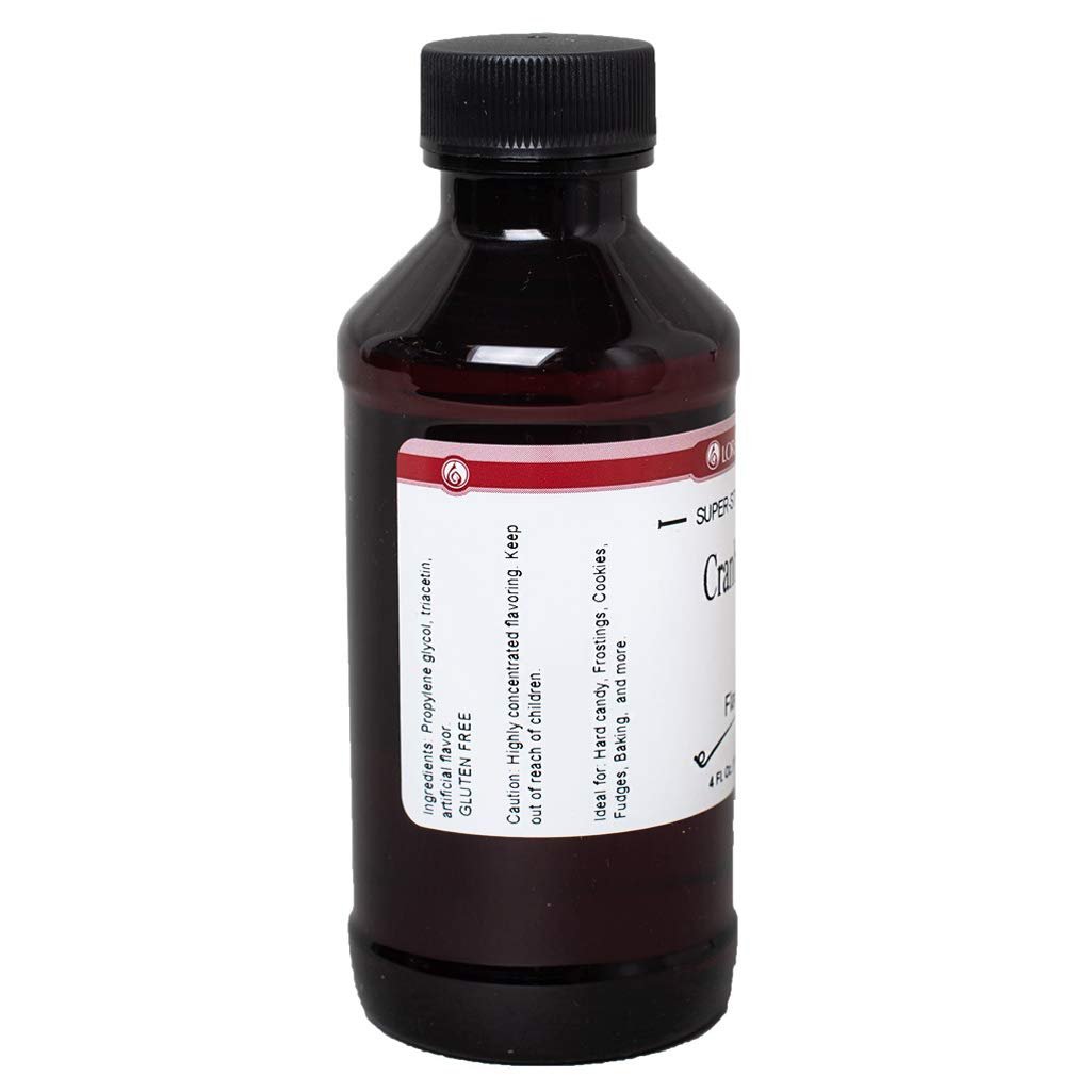 LorAnn Cranberry SS Flavor Flavor, 4 ounce bottle