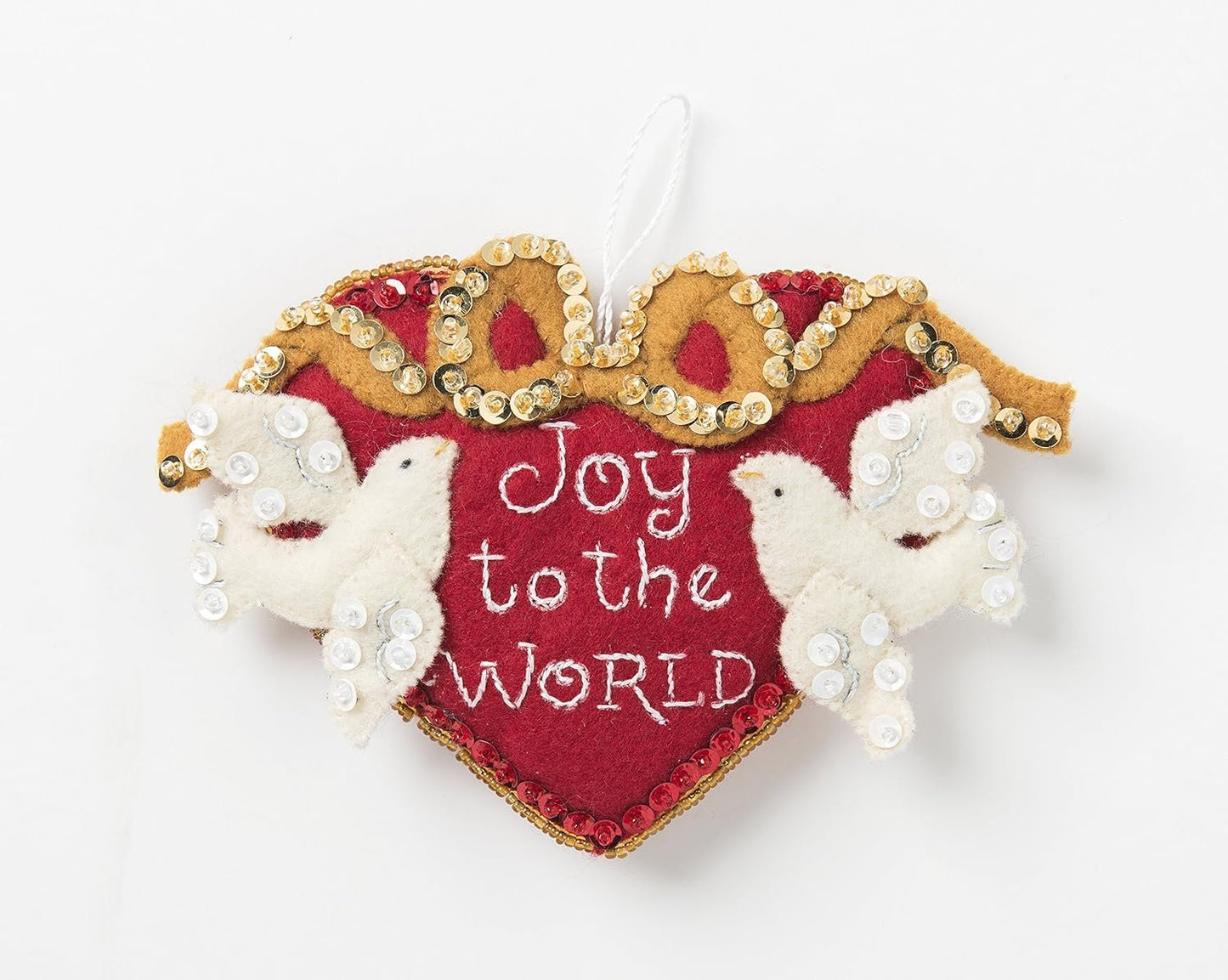 Bucilla Christmas Angel Stocking Kit, Blue, gold, white