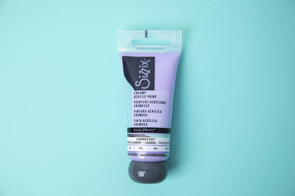 Sizzix Effectz Creamy Matte Acrylic Paint Lavender Dust 60ml, 664545