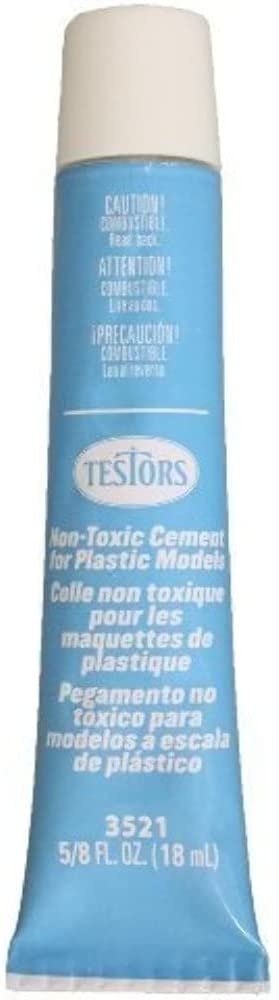 Testor Corp. Non-Toxic Plastic Cement, 5/8 oz