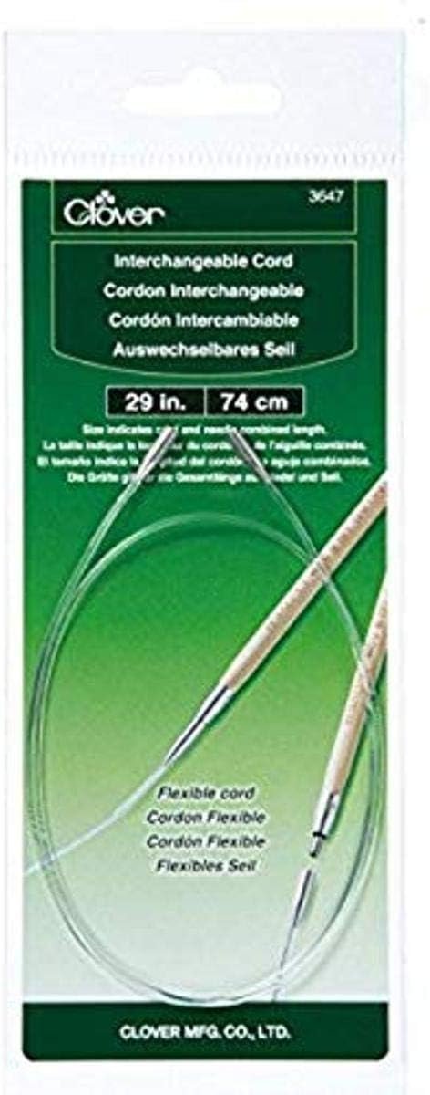 Clover Needlecraft Clover 3647 Needlecraft Interchangeable Cord, 29"