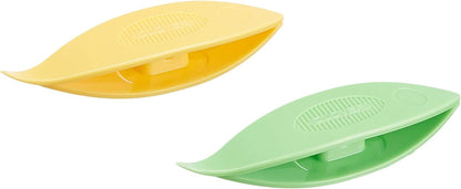 Clover Tatting Shuttles Arts Supplies, 6" Height x 3" Length x 0.5" Width, Pink, Blue