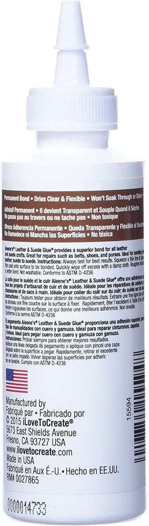 Aleene's15594 Leather & Suede Glue 4oz