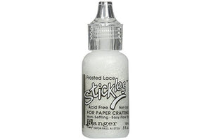 Ranger 1/2 Ounce Stickles Glitter Glue, Frosted Lace