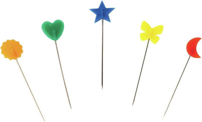 SINGER 00359 Decorative Head Straight Pins, 100-Count