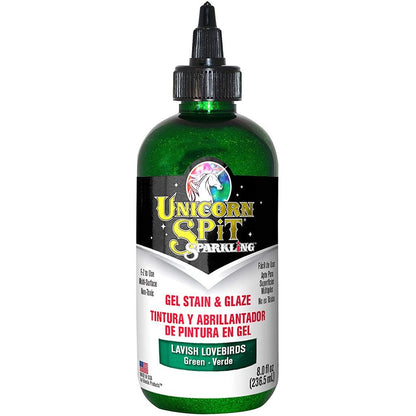Unicorn Spit Sparkling Wood Stain & Glaze, 8oz. (6 Colors)