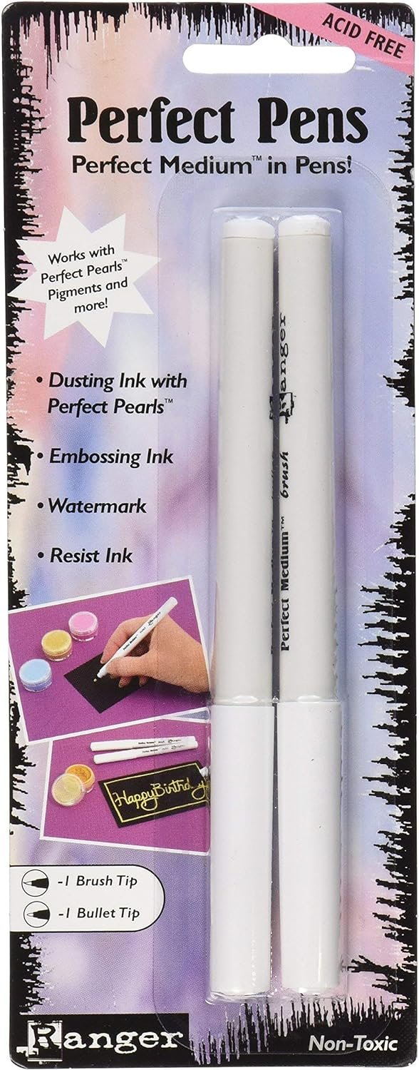 Ranger Perfect Pens Set, 2/Pack, Clear