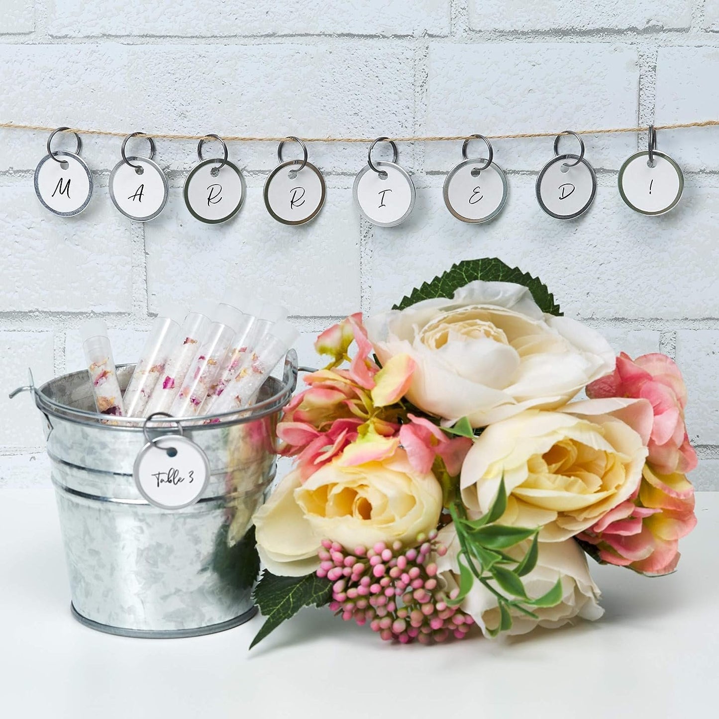 Avery Metal Rim Key Tags 6-Pack