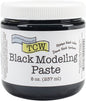 CRAFTERS WORKSHOP TCW9009 Modeling Paste 8oz-Black, 7.11 x 7.36 x 7.87 cm