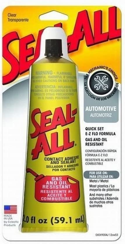 Eclectic Products 380112 4 Pack 2 oz Seal-all Adhesive, Clear