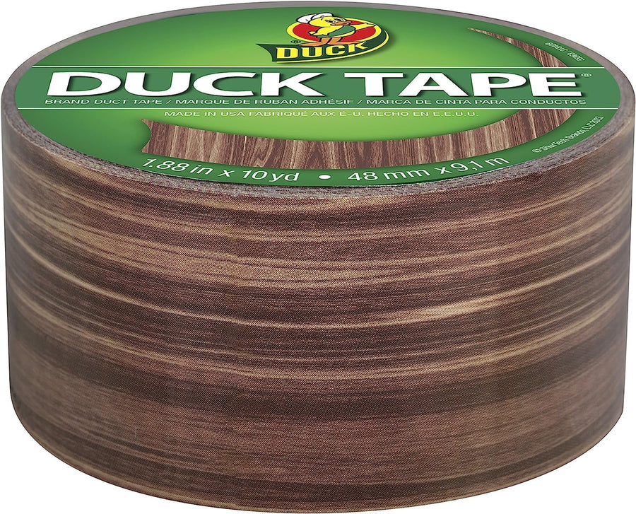 Duck Brand Duck 280410 Printed Duct Tape, Checker, 1.88 Inches x 10 Yards, Single Roll