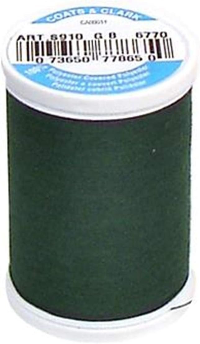 Coats: Thread & Zippers Dual Duty XP General Purpose Thread, 250-Yard, Forest Green