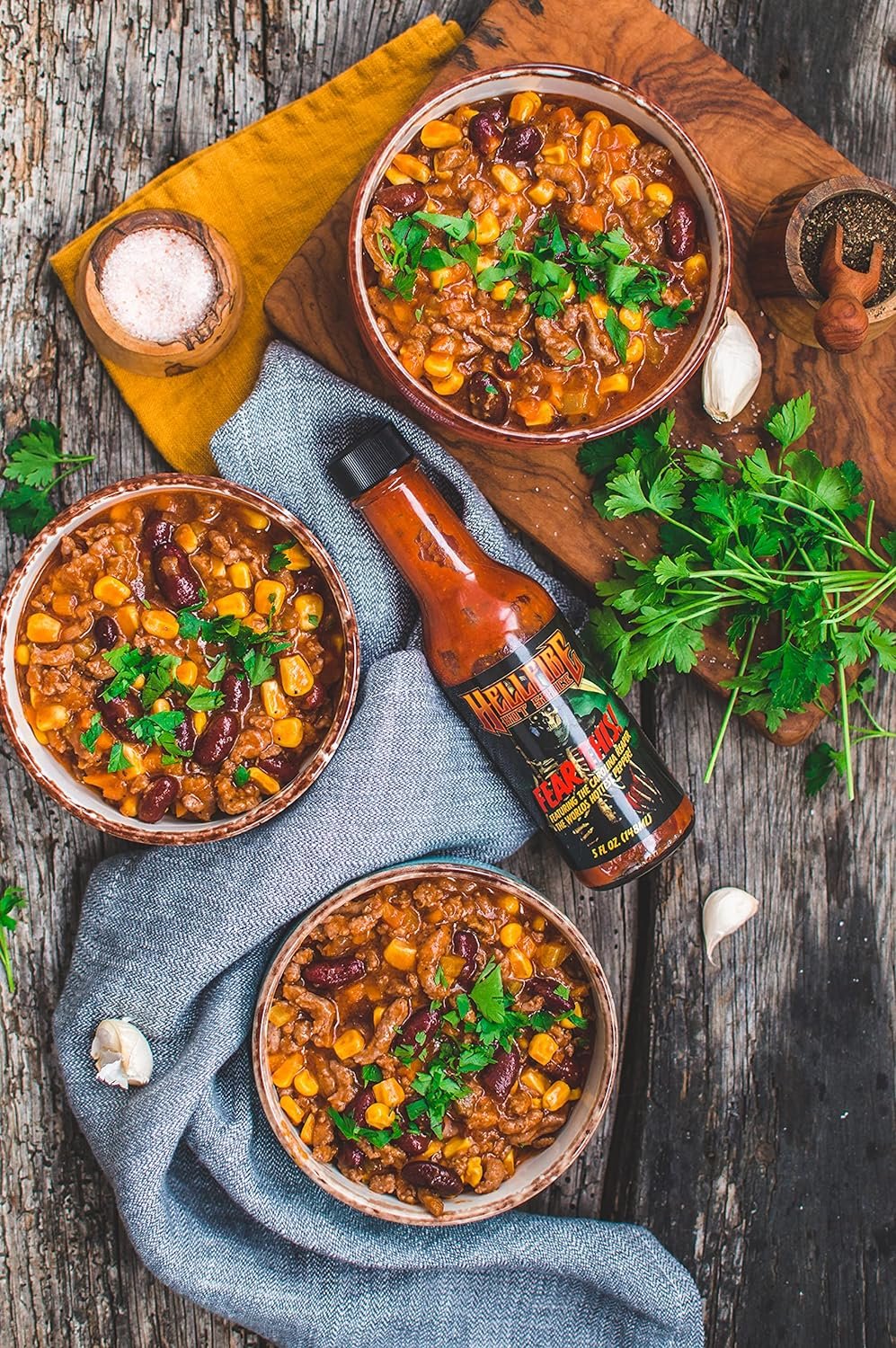 Hellfire Fear This! Award Winning Carolina Reaper Hot Sauce, 148ml