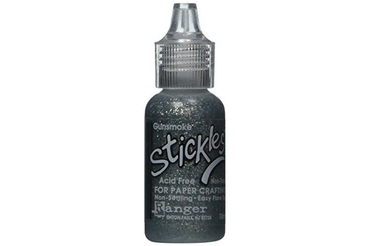 Ranger Stickles Glitter Glue, 0.5 oz, Gunsmoke