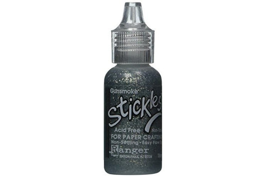 Ranger Stickles Glitter Glue, 0.5 oz, Gunsmoke