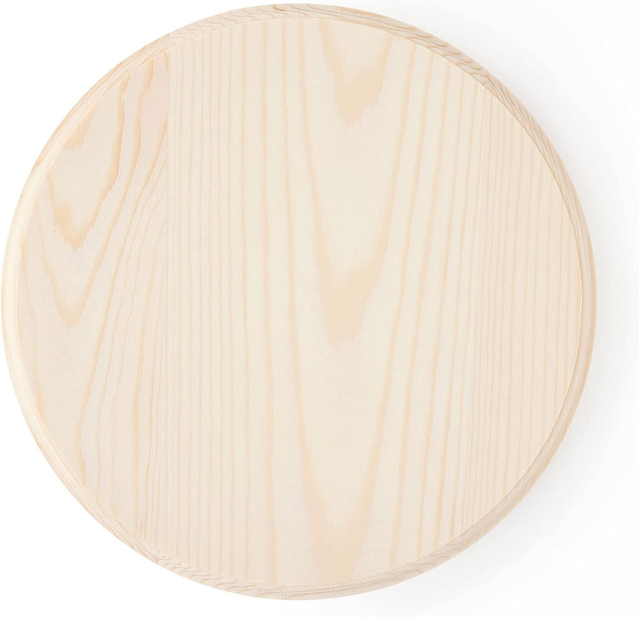 Walnut Hollow 1618 Pine Circle Plaque, Predrilled, 8-inches diameter x 0.63"