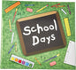 MBI 849158 School Days Album, 12 x 12, Green