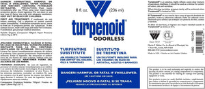 Weber Odorless Turpenoid Bottle